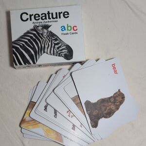 Andrew Zuckerman Creatures ABC Flash Cards